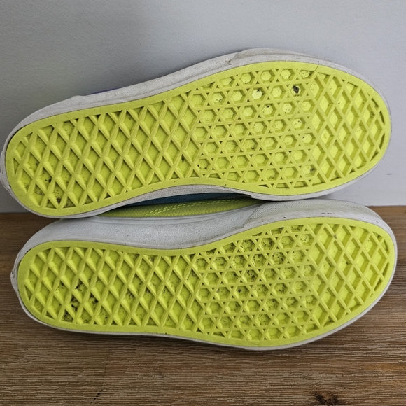 VANS Off The Wall Girls Color Block Shoes, Sneakers - Picture 8 of 9